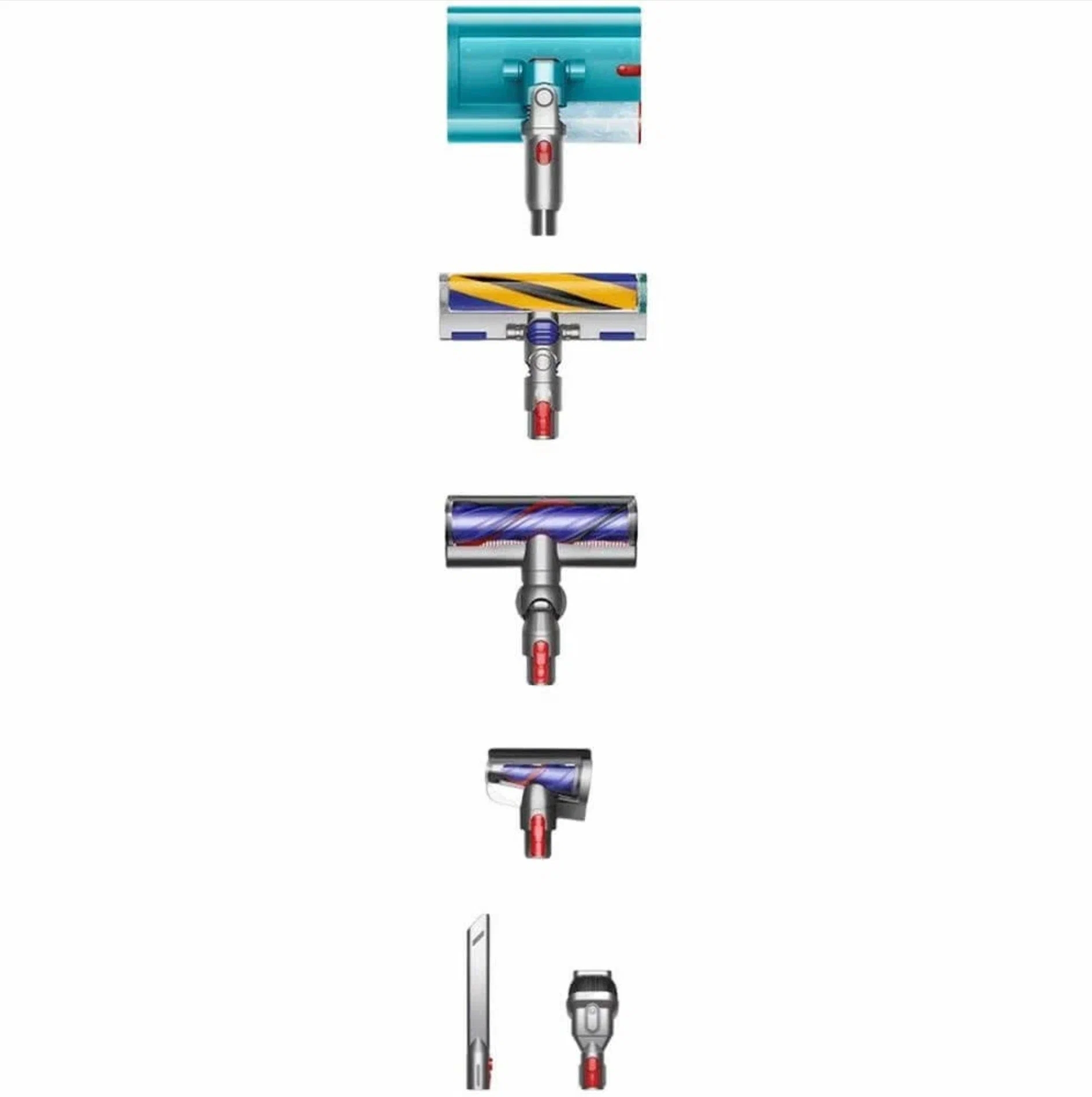 Пылесос Dyson V15s Detect Submarine (SV47), yellow/nickel Фото 2