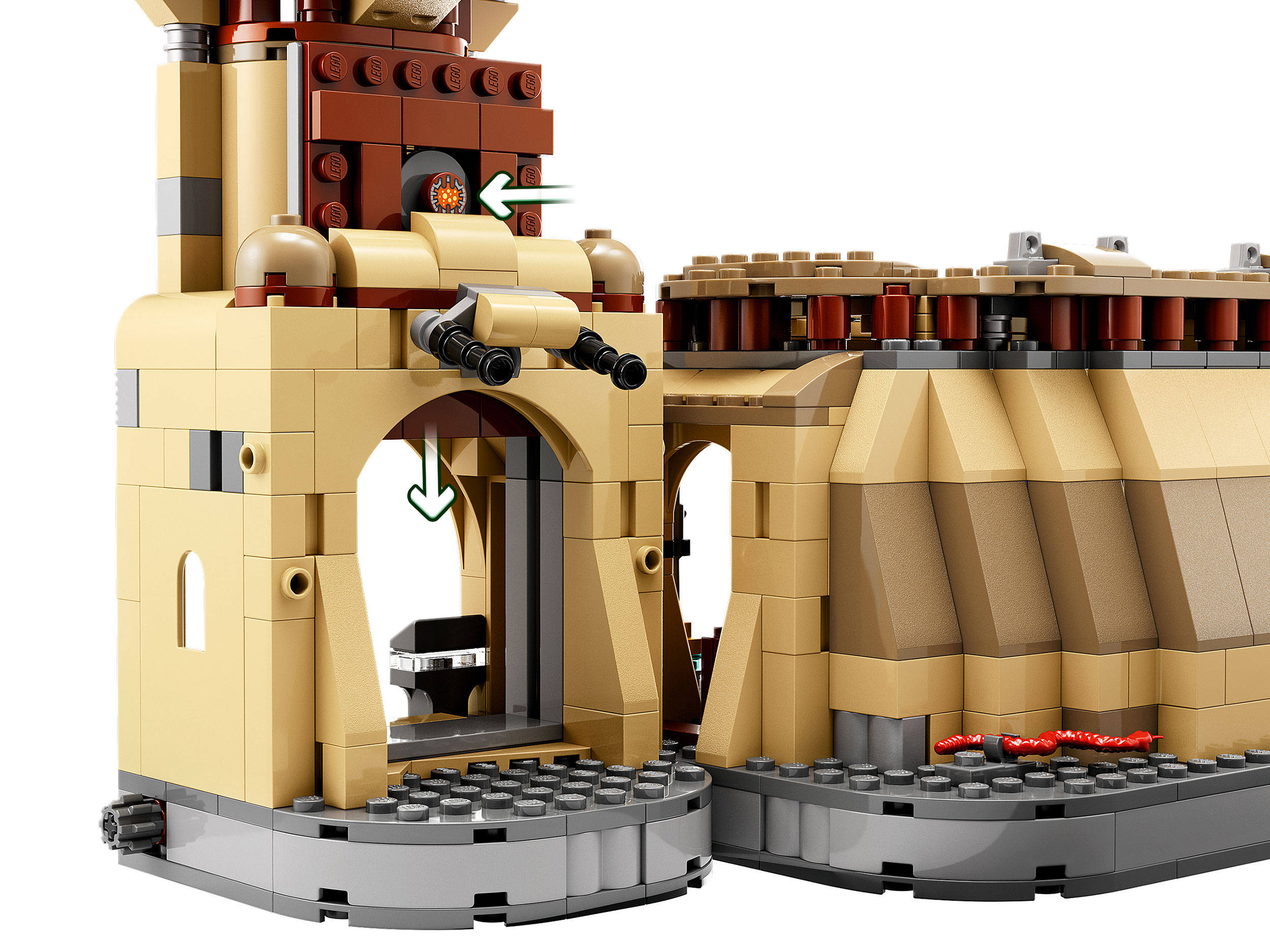 Конструктор LEGO Star Wars 75326 Тронный зал Бобы Фетта Фото 4