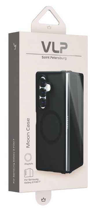 Чехол VLP Moon с MagSafe для Samsung Fold7, черный (10519016) Фото 4