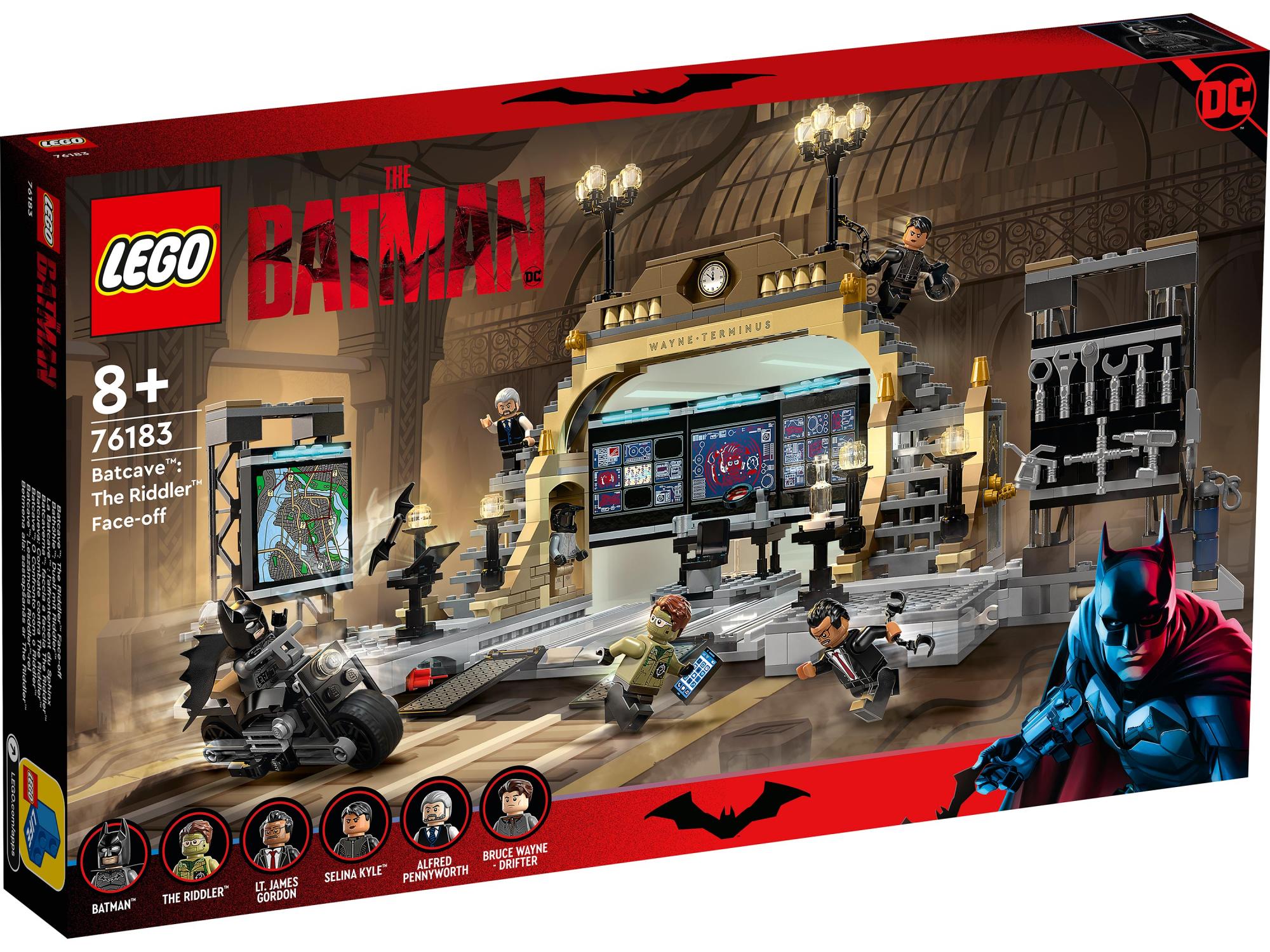 Конструктор LEGO Super Heroes 76183 Бэтпещера: схватка с Загадочником Фото 0