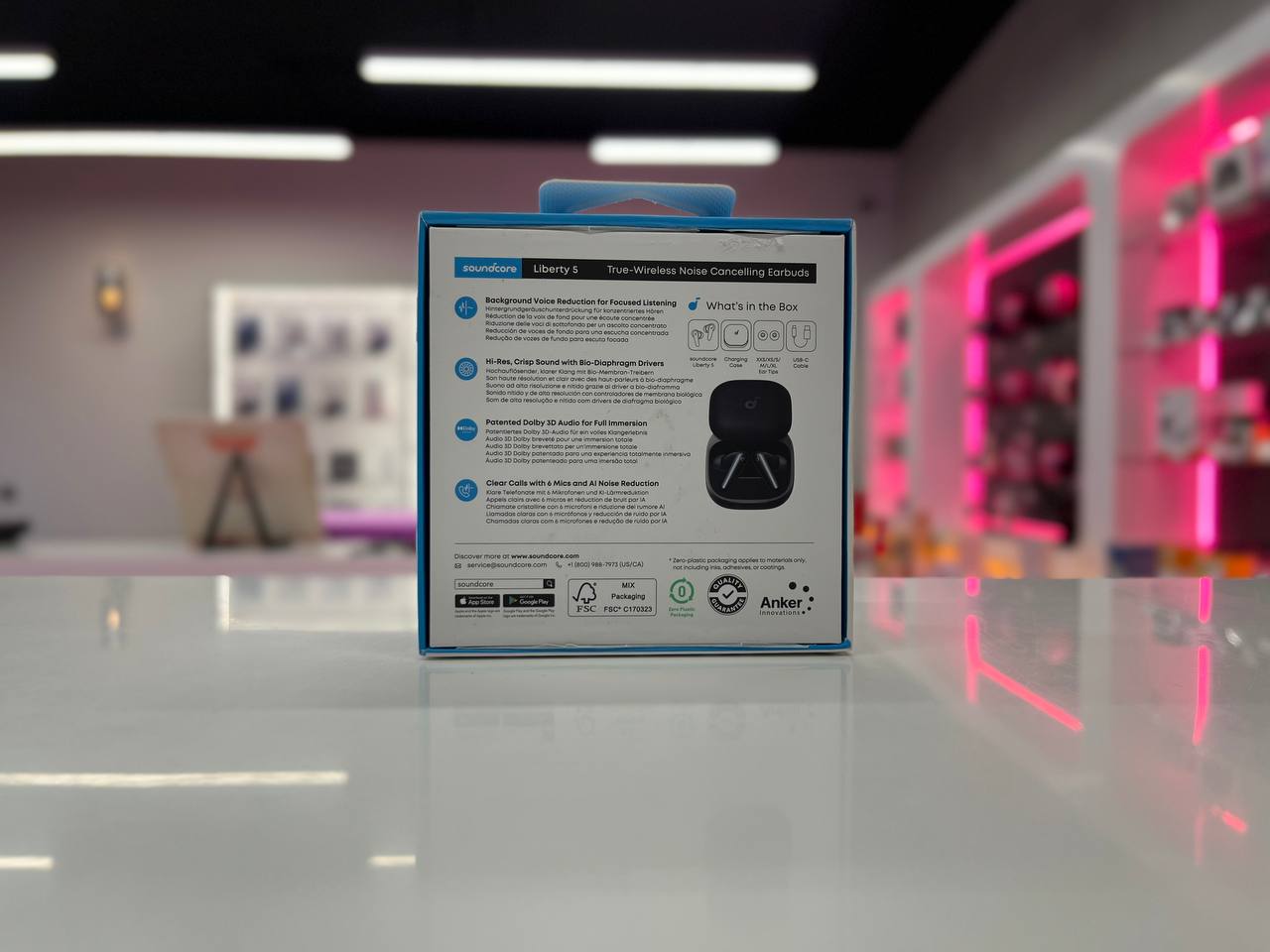 Беспроводные наушники Anker SoundCore Liberty 5, черный Фото 7