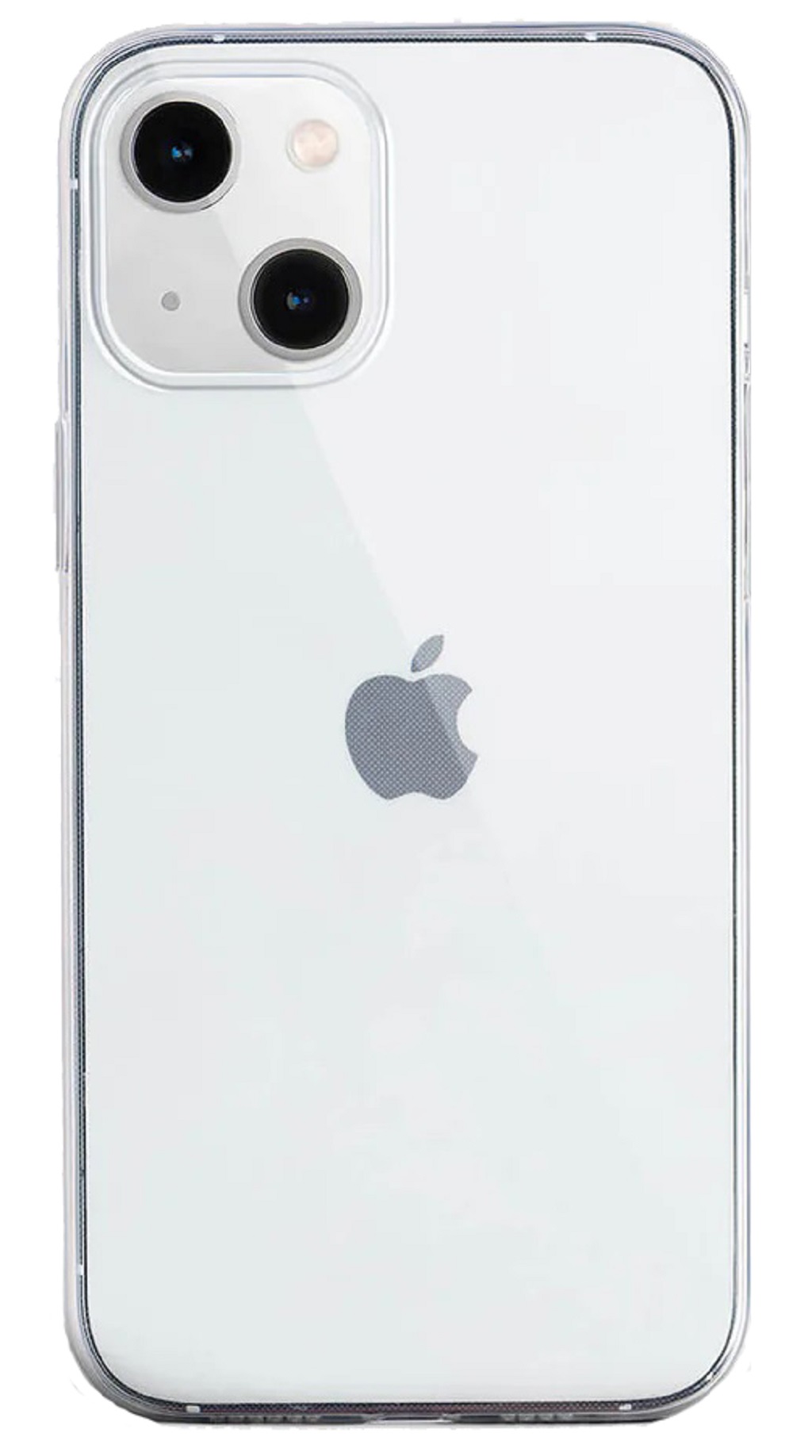 Силиконовый чехол для iPhone 13 mini, прозрачный Фото 0