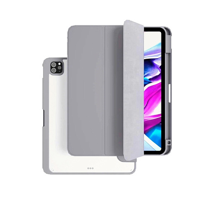 Чехол VLP Split  Folio iPad Air 13 (M2), серый Фото 3