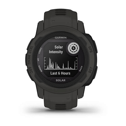 Смарт-часы  Garmin Instinct 2s Solar, черный (010-02564-00) Фото 2