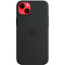 Чехол Apple iPhone 14 Plus Silicone Case with MagSafe, «темная ночь» Фото 4