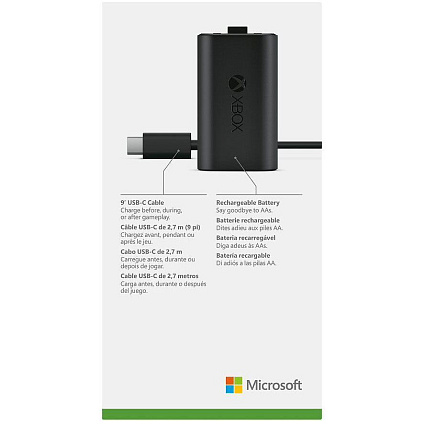 Зарядное устройство Microsoft Xbox Play and Charge Kit Фото 2