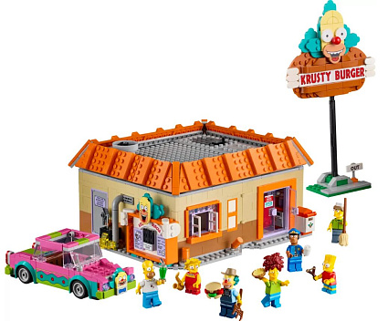 Конструктор LEGO Icons 10352 Симпсоны: Красти Бургер Фото 2