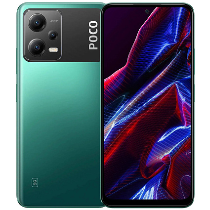 Смартфон Xiaomi POCO X5 5G 6/128 ГБ, зеленый Фото 1