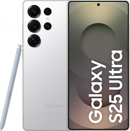 Смартфон Samsung Galaxy S25 Ultra 16/1ТБ, серебряный титан Фото 1