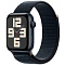 Умные часы Apple Watch SE (2-е поколение 2023), 44 мм, алюминий цвета «темная ночь», тканевый ремешок Фото 1