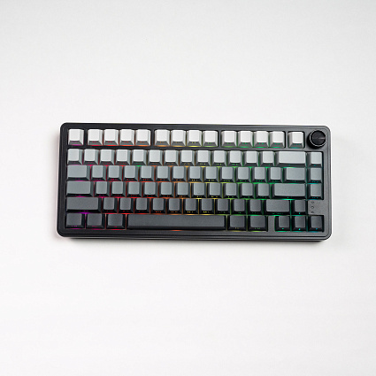 Беспроводная клавиатура CyberLynx RX75, Flow Blue Switch, серый Фото 12