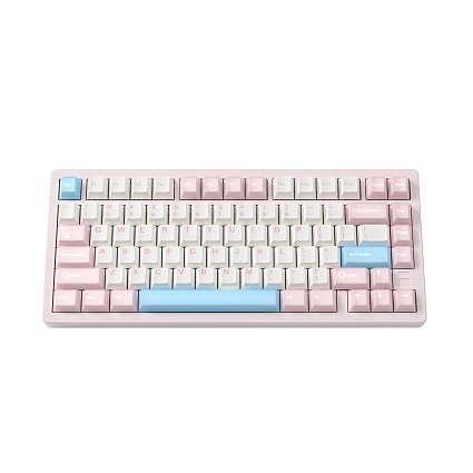 Беспроводная клавиатура CyberLynx F75 PRO ENG, розовый Фото 1