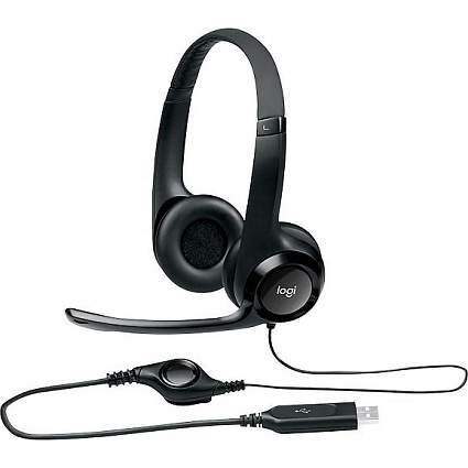 Гарнитура Logitech H390, черный Фото 2