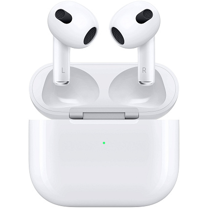 Беспроводные наушники Apple AirPods 3 lightning charging case, белый Фото 1