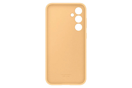Чехол-накладка Samsung Silicone Case S23 FE, абрикосовый (EF-PS711TOEGRU) Фото 3