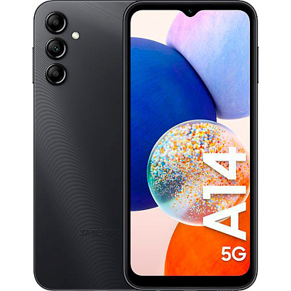 Смартфон Samsung Galaxy A14 4/128 Гб, черный (ЕАС) Фото 1