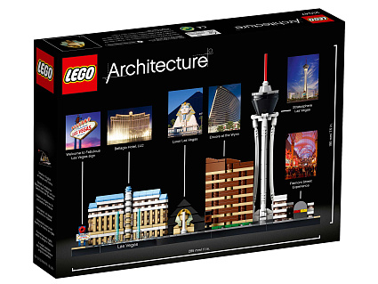 Конструктор LEGO Architecture 21047 Лас-Вегас Фото 5