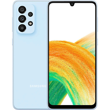 Смартфон Samsung Galaxy A33, 128 ГБ, синий Фото 2