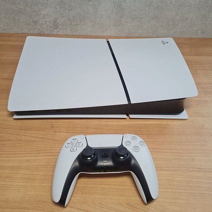 Игровая приставка Sony PlayStation 5 Slim Digital Edition, белый Фото 3