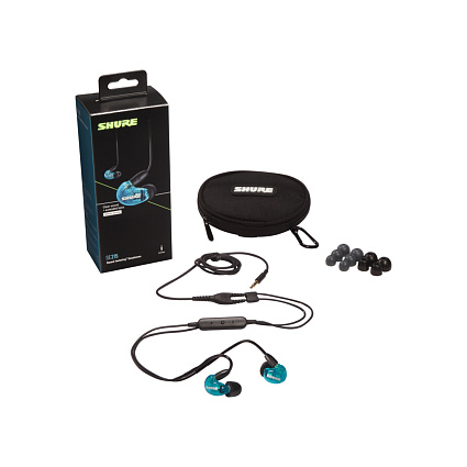 Наушники Shure AONIC SE215, синий Фото 2