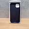 Чехол Apple iPhone 14 Plus Leather Case with MagSafe, «чернила» Фото 5