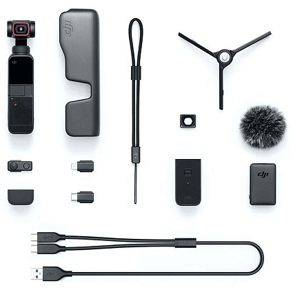 Стабилизатор DJI Pocket 2 Creator Combo, черный Фото 5