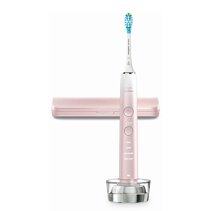 Электрическая зубная щетка Philips DiamondClean 9000 Series HX9911/84, специальная серия, розовый Фото 3