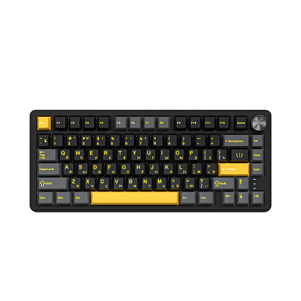 Беспроводная клавиатура CyberLynx RX75, Flow Blue Switch, черный Фото 1