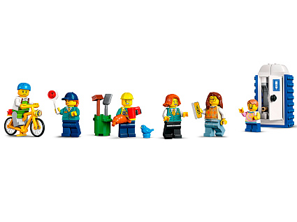 Конструктор LEGO City 60335 Железнодорожная станция Фото 8