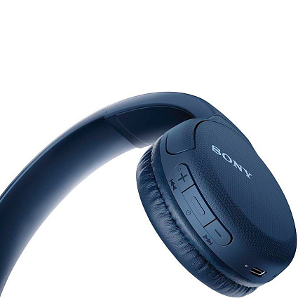 Беспроводные наушники Sony WH-CH510, синий Фото 2