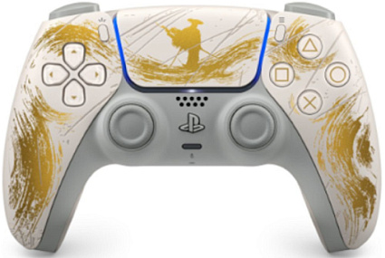 Геймпад Sony DualSense Ghost of Yotei Limited Edition Z7, золотой Фото 1