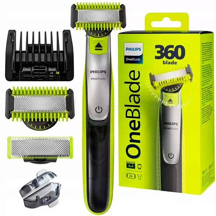 Триммер Philips OneBlade 360 Face + Body QP2830/20 Фото 3