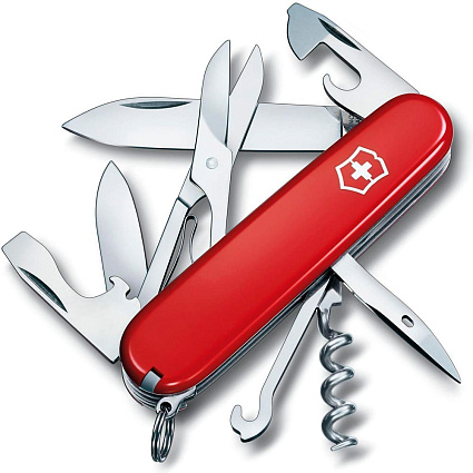 Мультитул Victorinox Climber, красный Фото 1