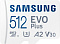 Карта памяти Samsung EVO Plus MicroSDXC 512Гб + adapter, (MB-MC512SA/KR) Фото 2