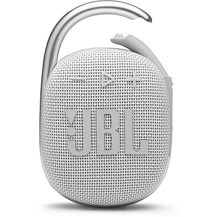 Портативная акустика JBL Clip 4, белый Фото 2