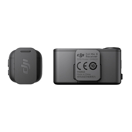 Беспроводной микрофон DJI Mic 3 (1 TX + 1 RX), черный Фото 4