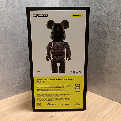 BE@RBRICK AUDIO 400% Portable Bluetooth, прозрачный черный Фото 7