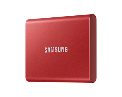 Внешний SSD диск Samsung T7 2TB, красный MU-PC2T0R Фото 5