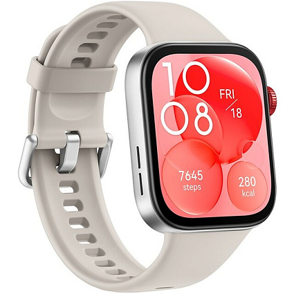 Смарт-часы  HUAWEI Watch Fit 3 SLO-B09, бежевый Фото 1