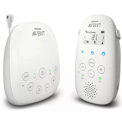 Радионяня Philips Avent Audio Baby Monitor DECT SCD713/26, белый Фото 1