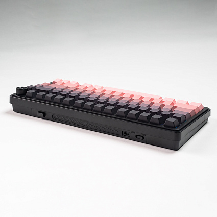 Беспроводная клавиатура CyberLynx RX75, Panda Silent Switch, розовый Фото 1