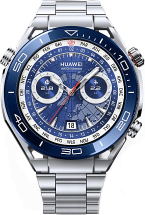 Смарт-часы HUAWEI WATCH Ultimate Titanium 55020AGQ серебристый / серебристый Фото 4