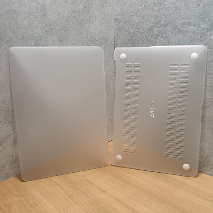 Чехол для ноутбука vlp Plastic Case для MacBook Air 13", белый Фото 4