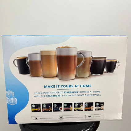 Кофемашина Dolce Gusto Genio S STARBUCKS Summer Bundle Pack Фото 7