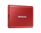 Внешний SSD диск Samsung T7 2TB, красный MU-PC2T0R Фото 4