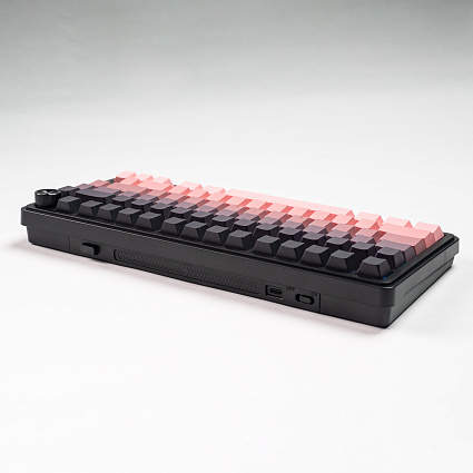 Беспроводная клавиатура CyberLynx RX75, Flow Blue Switch, розовый Фото 4