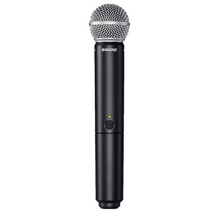 Микрофон Shure BLX24/SM58, черный Фото 3