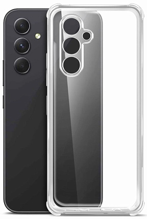 Силиконовый чехол для Samsung Galaxy A54, прозрачный Фото 1