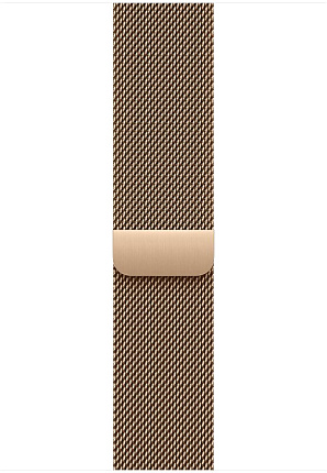 Ремешок Apple Watch 42mm Gold Milanese Loop, золотой Фото 1