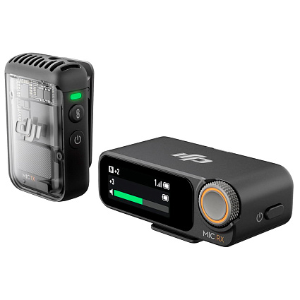 Микрофон DJI Mic 2 (1 TX + 1 RX), серый Фото 1